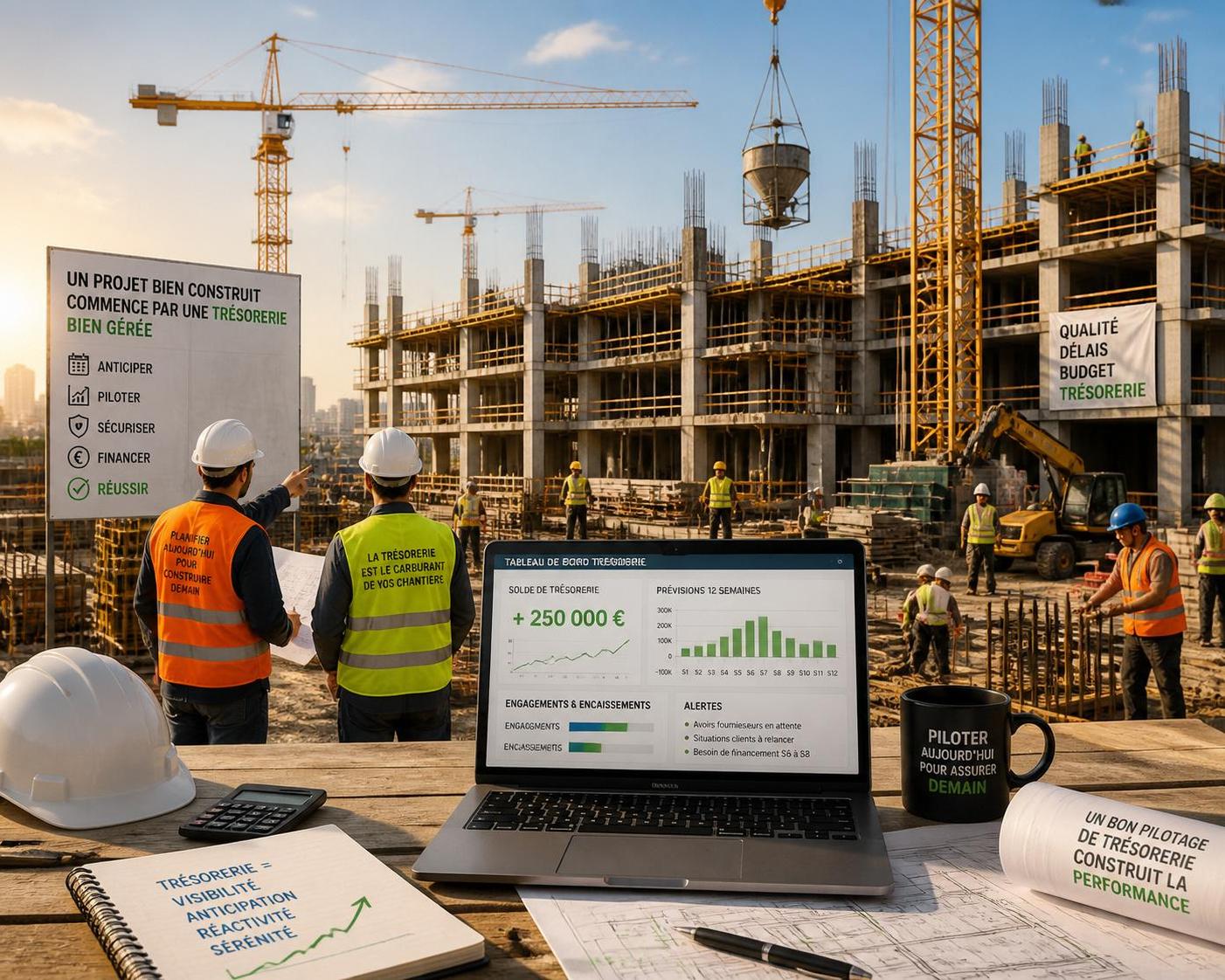 découvrez comment l'affacturage btp peut sécuriser la trésorerie de vos chantiers en assurant un financement rapide et fiable pour vos projets de construction.