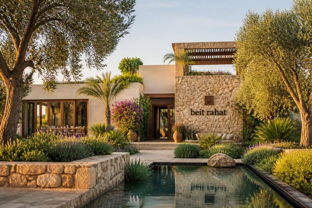 découvrez villa beit rahat, un havre de paix alliant modernité et tradition, niché au cœur d'un jardin enchanteur pour une expérience unique de sérénité.
