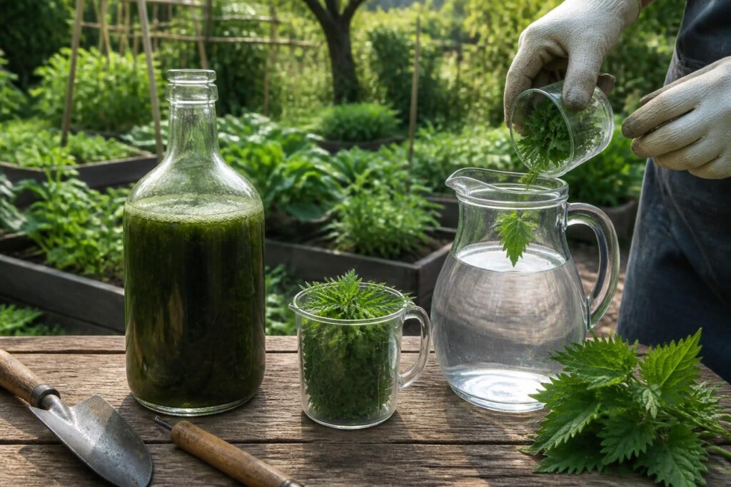 découvrez la quantité idéale de purin d’ortie à doser pour 1 litre d’eau afin d’obtenir un jardin sain et efficace. conseils pratiques pour un usage optimal.