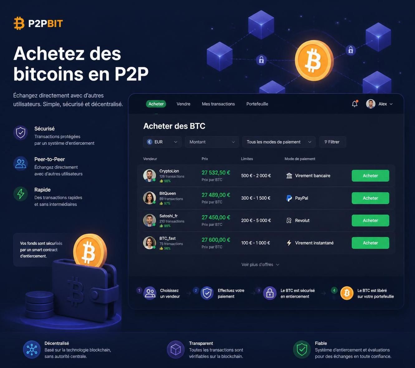 découvrez comment paxful révolutionne l'achat de bitcoins entre particuliers grâce à une plateforme sécurisée, simple et accessible à tous.