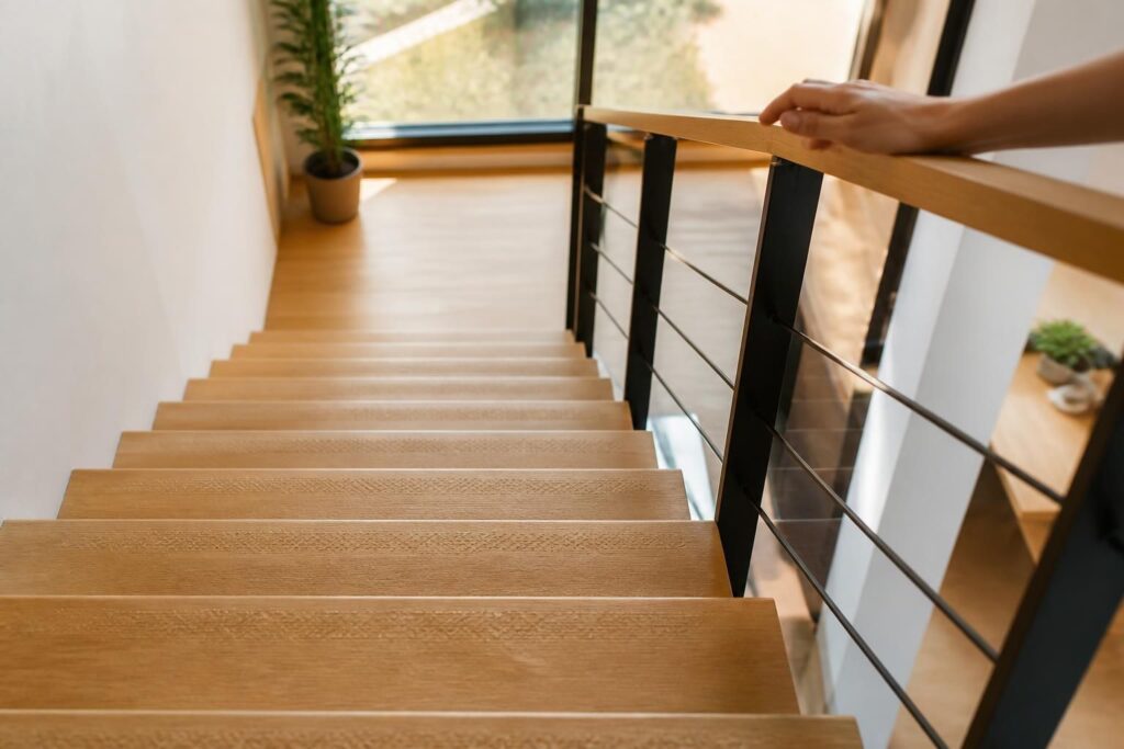 découvrez pourquoi opter pour une finition antidérapante est essentiel pour assurer la sécurité de votre escalier intérieur et prévenir les accidents domestiques.