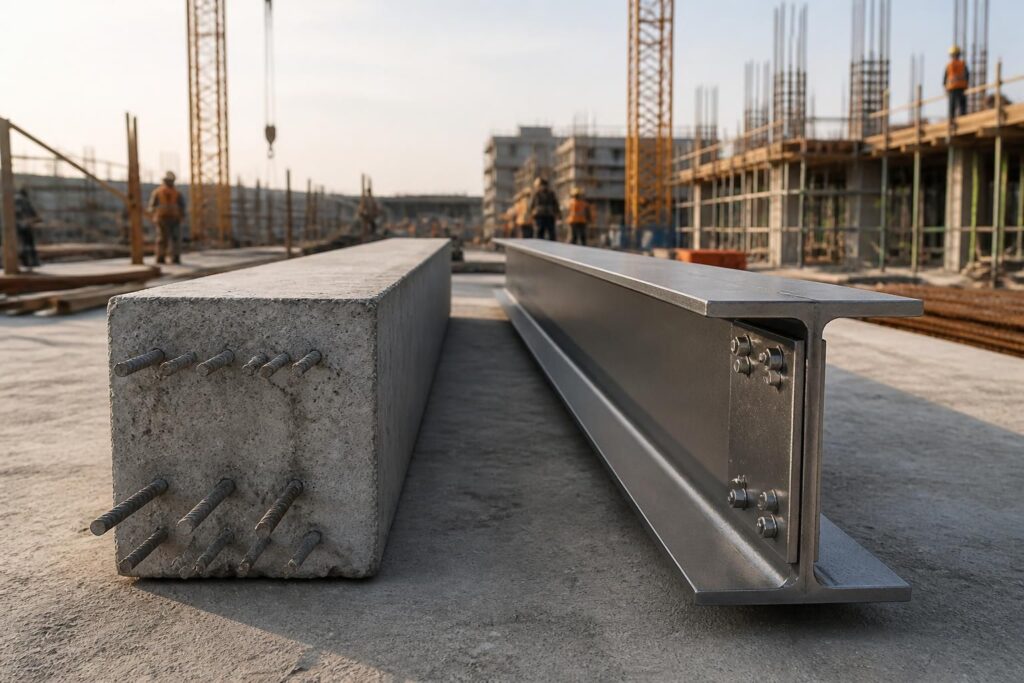 découvrez les avantages des poutrelles en béton et en acier pour vos travaux de construction et choisissez la solution la mieux adaptée à vos besoins.