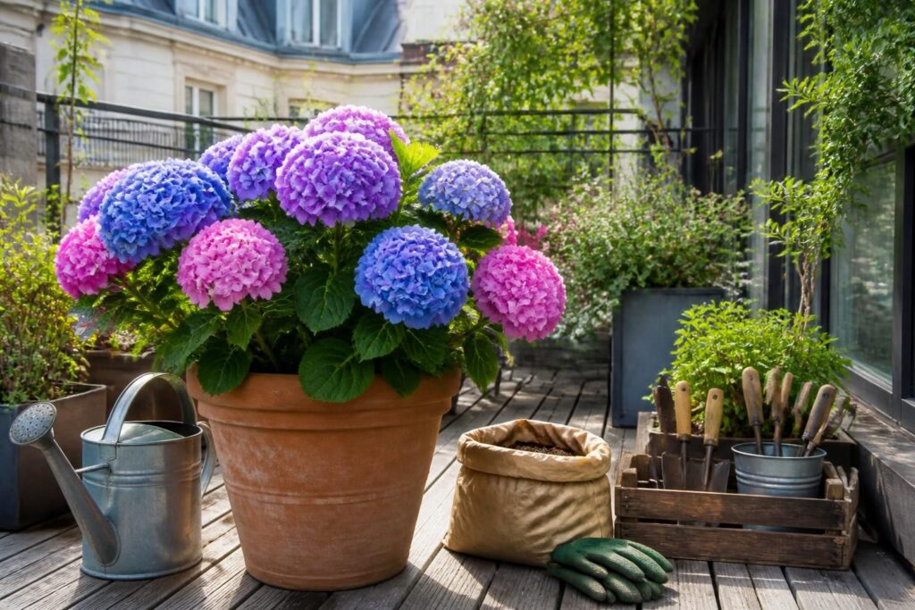 découvrez des astuces pratiques pour réussir la culture de l'hortensia macrophylla en jardin urbain et embellir votre espace extérieur.