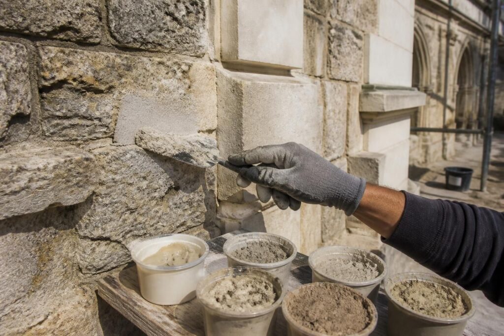 découvrez comment choisir le mortier idéal pour la réparation de pierre de taille et assurer une restauration durable et résistante de vos ouvrages en pierre.