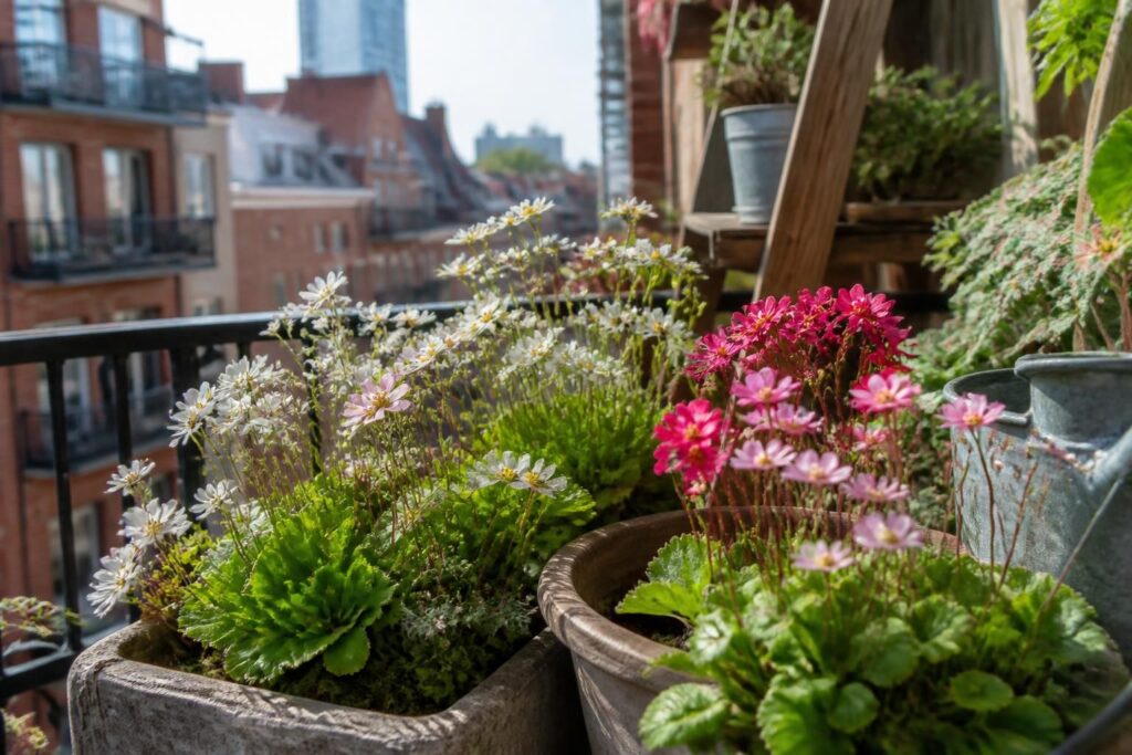 découvrez comment le saxifrage, plante résistante et décorative, apporte beauté et fraîcheur à vos jardins et balcons en milieu urbain.