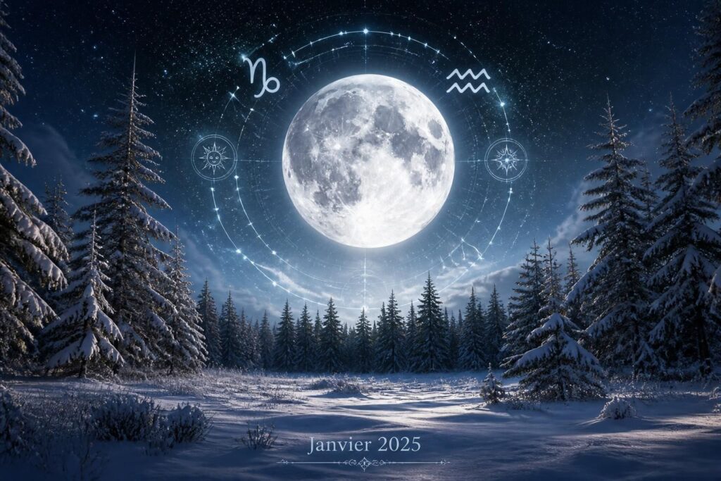 découvrez les influences astrologiques de la pleine lune de janvier 2025 et comment elles peuvent vous aider à bien démarrer l'année avec énergie et clarté.