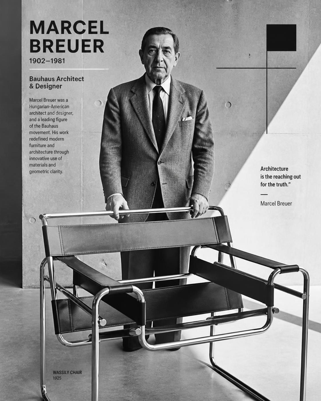 découvrez comment marcel breuer a transformé le design moderne grâce à ses créations innovantes et son approche révolutionnaire.